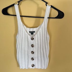 Wild Fable Woven Sweater Cream Top